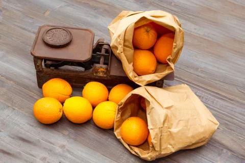 ORANGES FRUITS Stock Photos