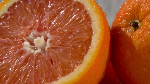 Oranges in a glass Stock Footage 159563129