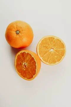 Oranges ideal for squeezing juice Stock Photos
