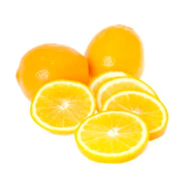 Oranges Isolated on White Background Foto stock