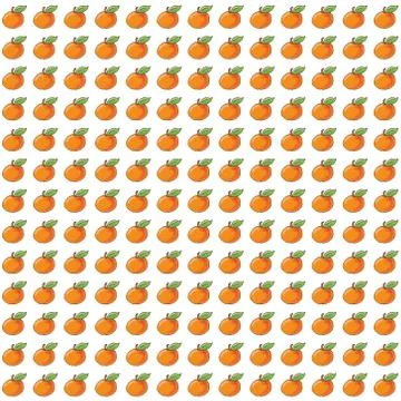 Oranges pattern, fabric, repeating pattern Stock Illustration