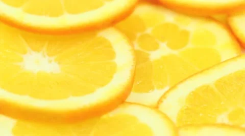 Oranges spinning clockwise Vidéo 9054097