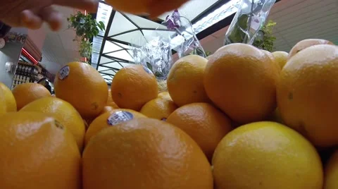 Oranges squeezed Stock Footage 47419453