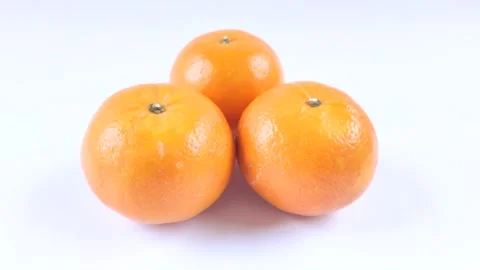 Oranges on The White Stock Footage 296723444