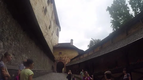 Orava Castle, Slovakia 스톡 동영상 111373909