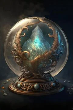 Orb of dragonkind Stock Illustration