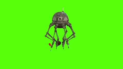 Orb Getting Hit Green Screen Animation 4k Rendering Stock Footage 263604987