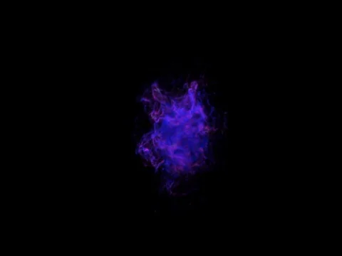 Orb plasma smoke 1 Stock Footage