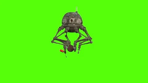 Orb Pliers up Green Screen Animation 4k Rendering 動画素材 263604957