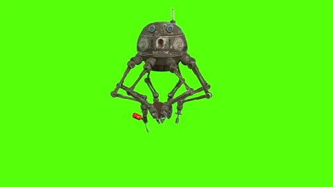 Orb Using Pliers Green Screen Animation 4k Rendering Stock-Footage 263604944