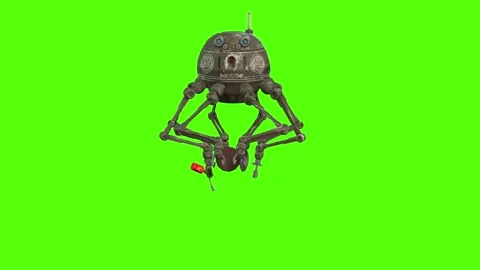Orb Using Pliers Green Screen Animation 4k Rendering Видео 263604947