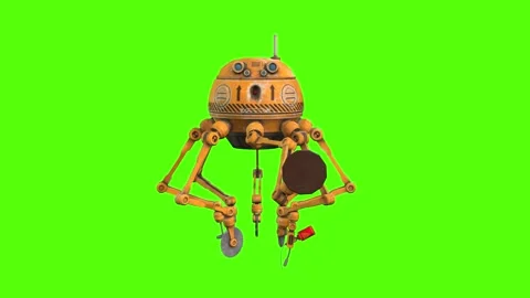 Orb Using Sanding Devices Green Screen Animation 4k Rendering Видео 263604926