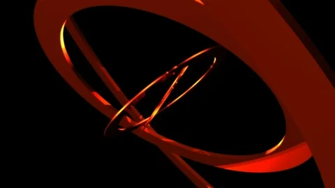 Orbit glow rings Stock Footage 97150647