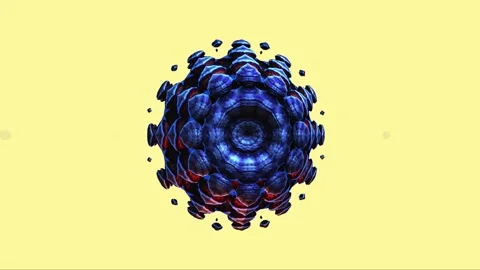 Orbit Mandala 12 11 - Fractal Landscapes high quality loop Stock Footage 338252053