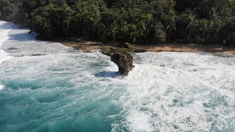 Orbit of punta de vista Stock Footage 127133374