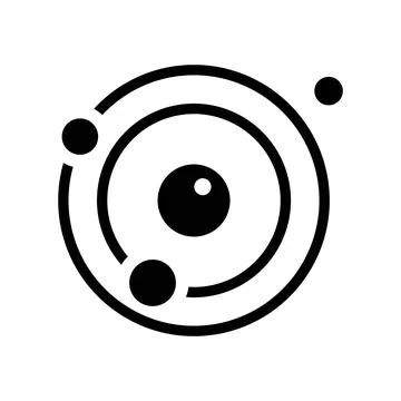 Orbit, Space planet icon design EPS10 File Stock Illustration