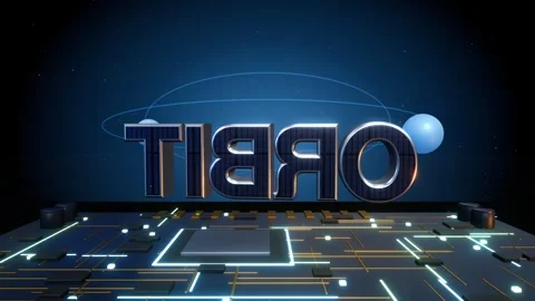 ORBIT Technology Concept Stock-Footage 340073388