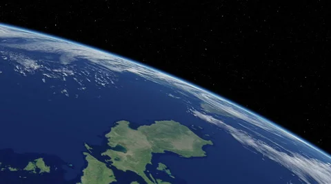 Orbital flyover of the Philippines Stock Footage 49352961