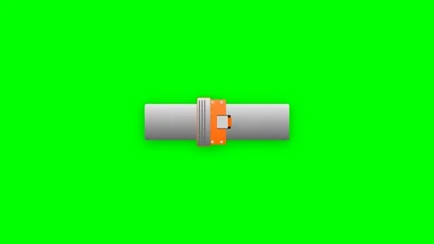 Orbital Propellant Transfer Quick-Disconnect Coupling Mating Sequence with .. Stock Footage 346674013