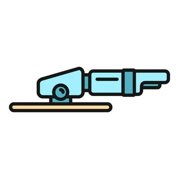 Orbital sander power tool for construction workshop Stock Illustration