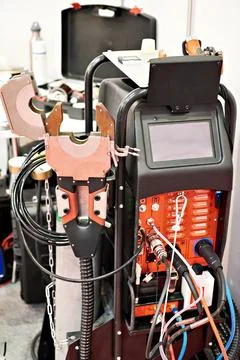 Orbital welding machine Stock Photos