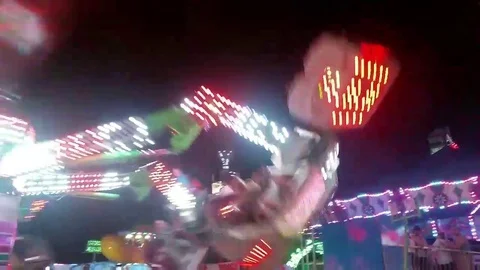 The Orbiter Ride Stock Footage 129971953