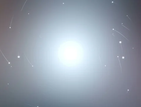 Orbiting And Attracting Atoms Stock Footage 99966719