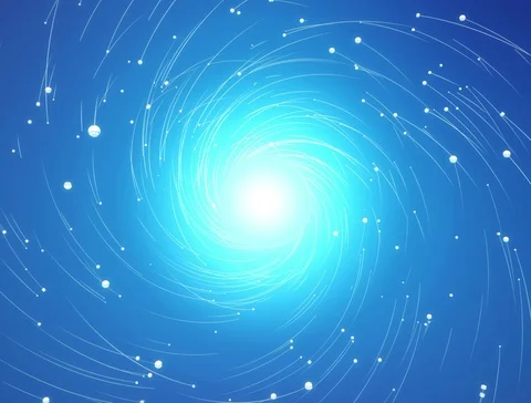 Orbiting And Attracting space Stock Footage 99966851