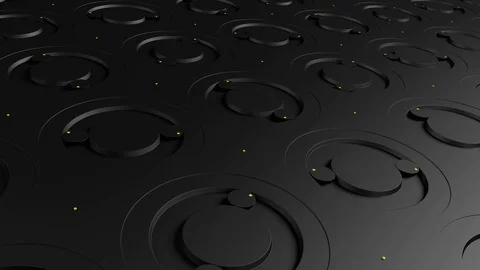 Orbiting buttond black 動画素材 102389177