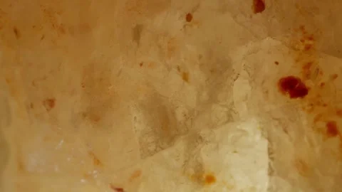 Orbiting Close-Up of Glowing Salt Stone 動画素材 345425766