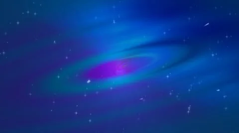 Orbiting Galaxy. Loop able File. Stock-Footage 12672989