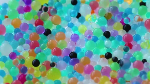 Orbizes rotate in different directions. Stock Footage 134543540