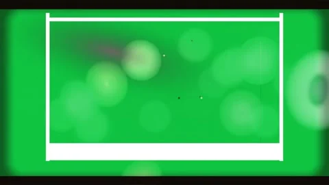 Orbs from right, drifting and stacking forming cluster, accenting white frame Stock Footage 340269513