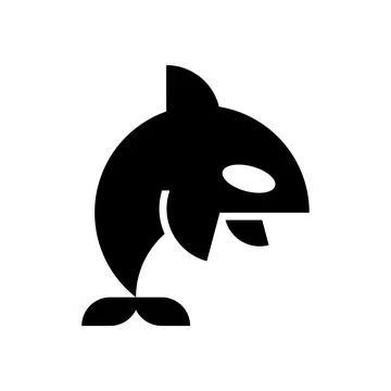 Orca logo Stock Illustration