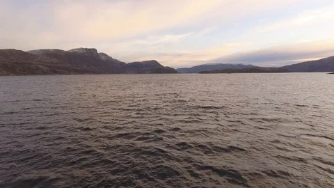 Orca pod looking for herring, follow shot Stock Footage 105435324