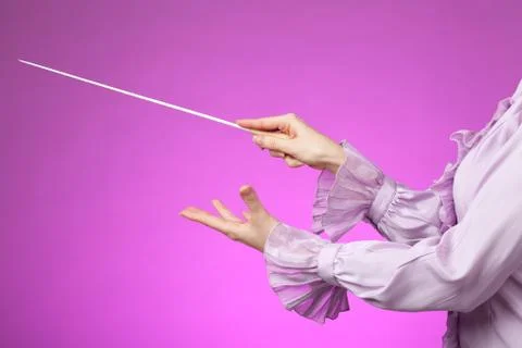 Orchestra conductor Stock Photos
