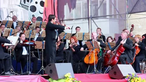 Orchestra Stock Footage 11974375