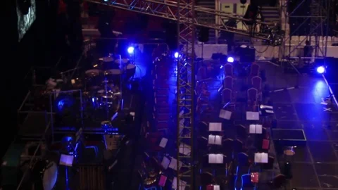 Orchestra pit Stock Footage 71344002