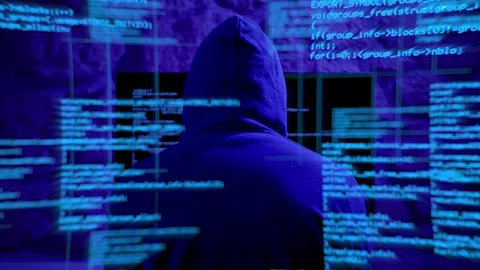 Orchestration of the Digital: The Hacker as a Code Conductor Stock Footage 270575052