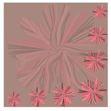 Orchid is tender violet Stock-Illustration