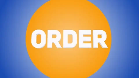 Order 3D Text Transition 4k 動画素材 271132701