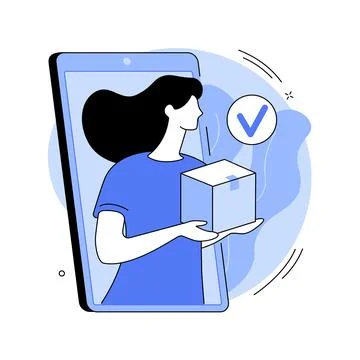 Order complete abstract concept vector illustration. Stock Illustration