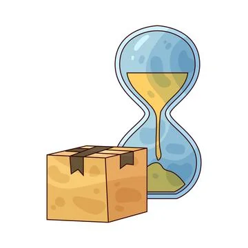 Order Delayed illustration Stock-Illustration