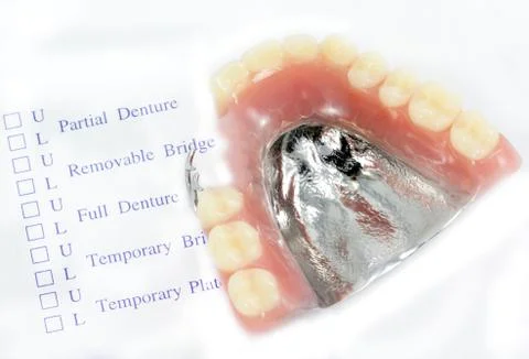 Order denture Stock Photos