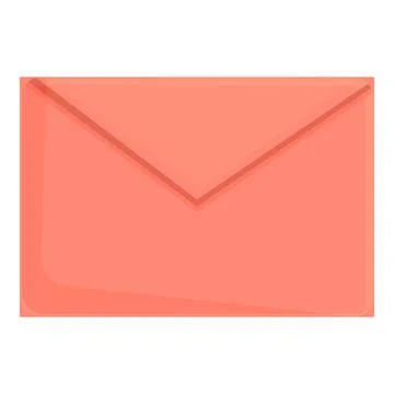 Order envelope icon cartoon vector. Shipping letter Illustrazione stock
