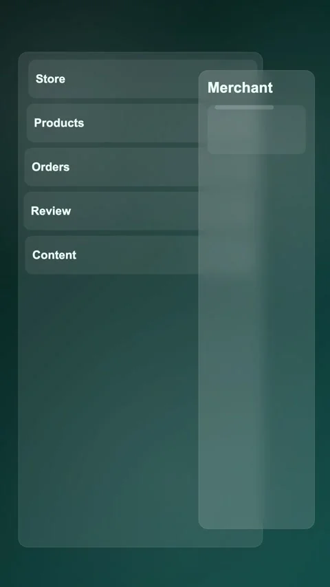 Order Exception Panel SaaS UI Animation Stock Footage 345155494
