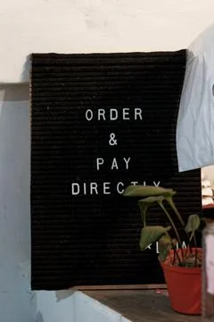 Order Here Stock Photos