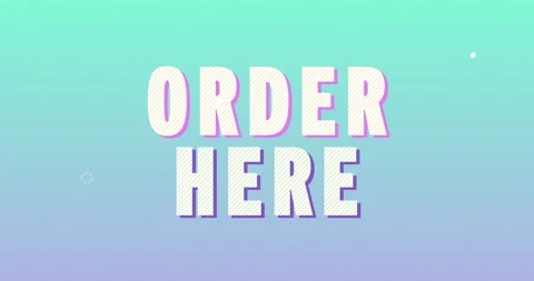 Order here. Retro Text Animation. 스톡 동영상 137625555