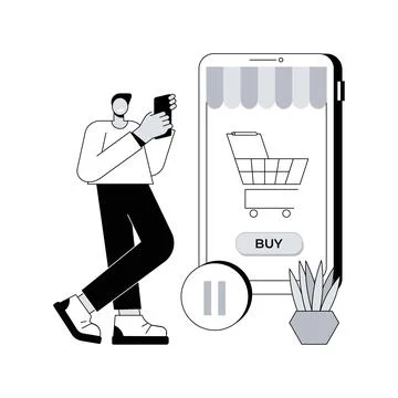 Order on hold abstract concept vector illustration. Illustrazione stock