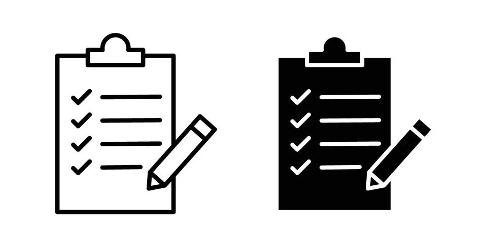 Order icon bundle for website design projects Ilustración de archivo